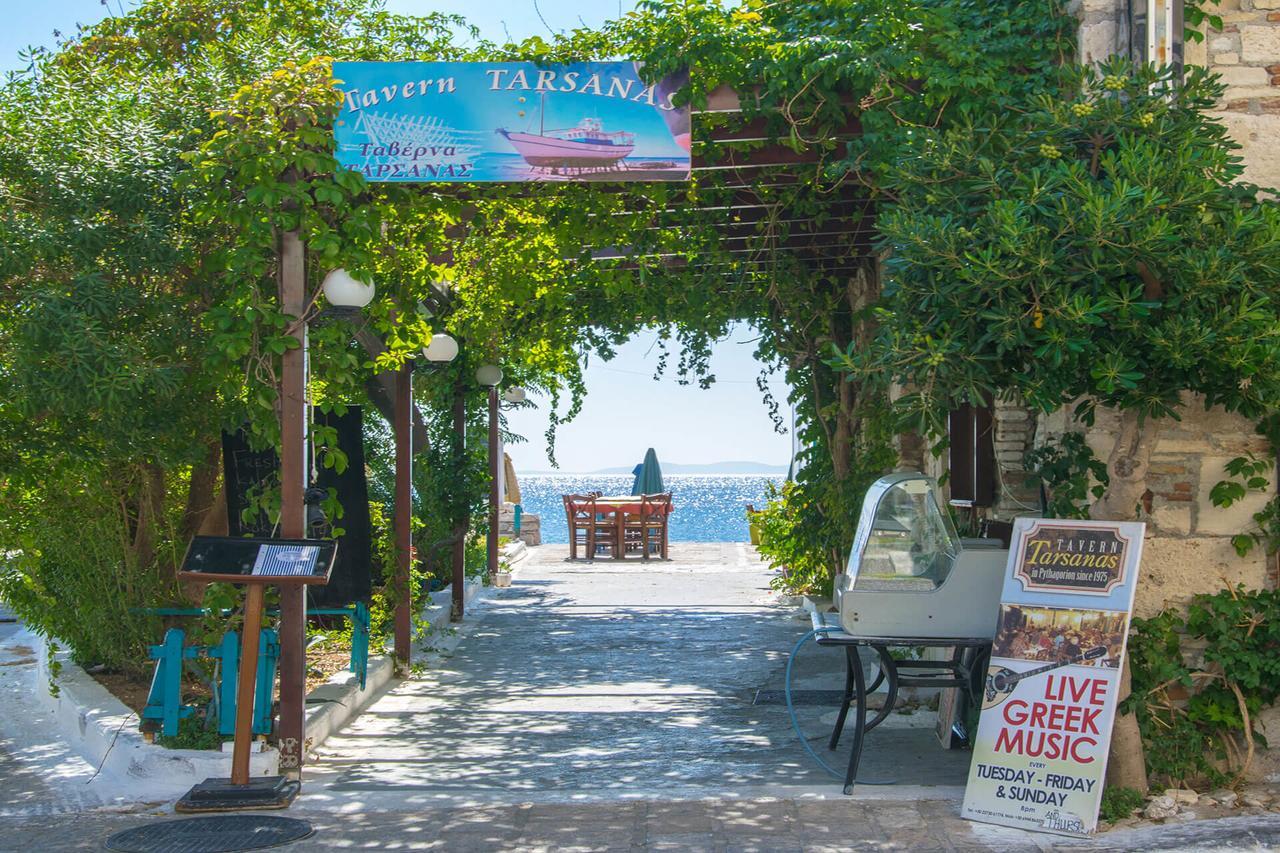 Hotel Tarsanas Pythagoreio Buitenkant foto
